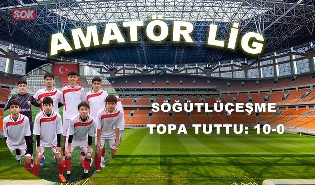 Söğütlüçeşme topa tuttu: 10-0