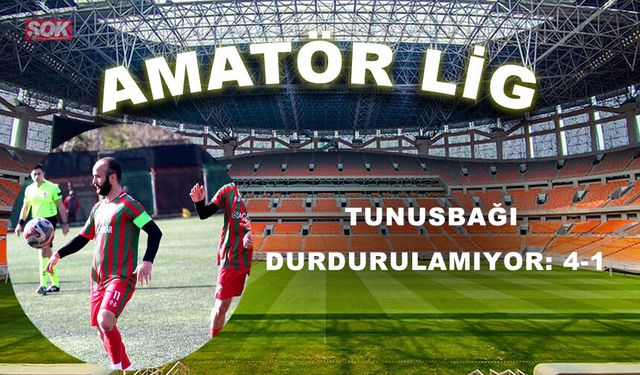Tunusbağı durdurulamıyor: 4-1