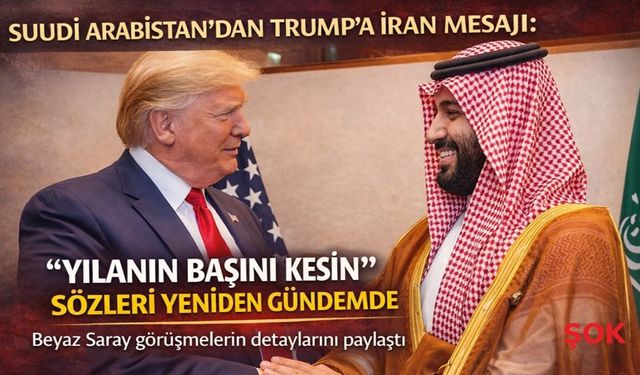 Suudi Arabistan’dan Trump’a İran mesajı: 'Yılanın başını kesin'