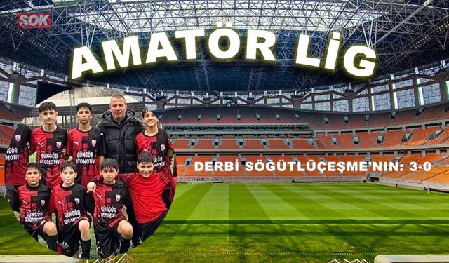 Derbi Söğütlüçeşme’nin: 3-0