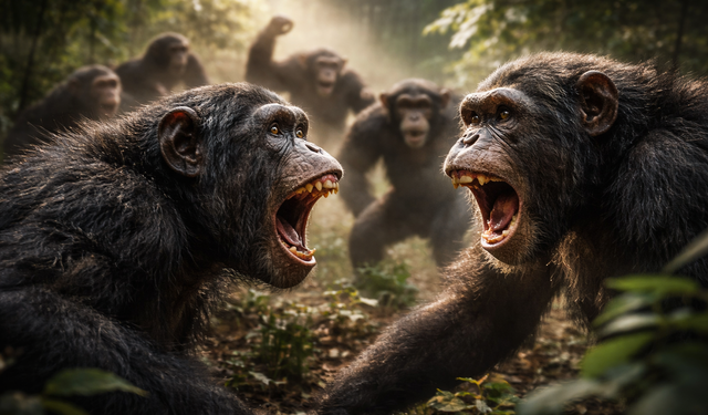 Kan donduran iç savaş! Şempanzeler birbirine girdi: 24 ölü