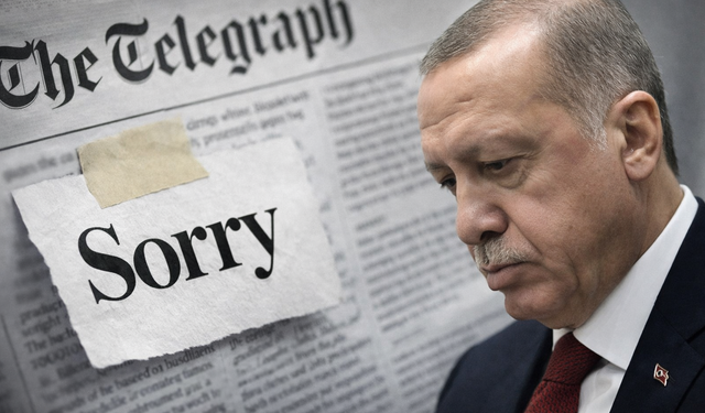 Erdoğan haberinde geri vites! The Telegraph özür diledi