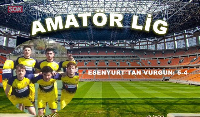 Esenyurt’tan vurgun: 5-4