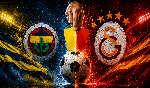 Fenerbahçe mi Galatasaray mı? Kart tablosu ortalığı karıştırdı: Hakemler kime daha sert?