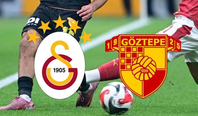 Göztepe - Galatasaray maçının 11'leri belli oldu