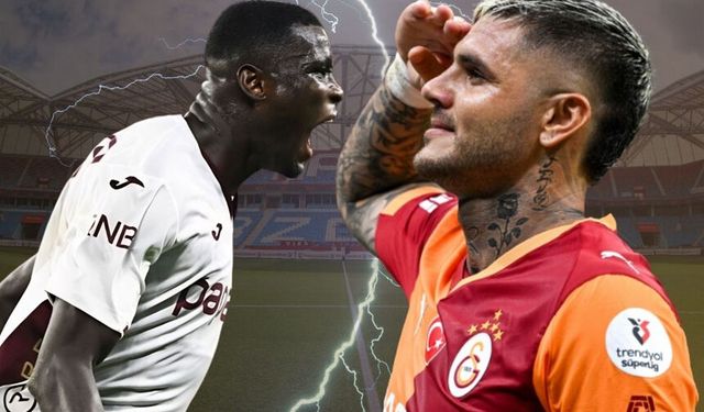 Trabzonspor - Galatasaray maçında 11'ler belli oldu!
