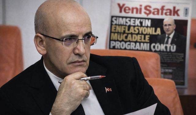 Yeni Şafak’tan Mehmet Şimşek’e sert manşet! 'Program çöktü' çıkışı