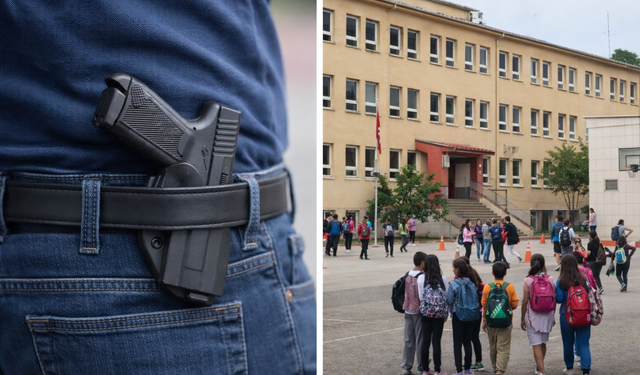 Okullar için yeni düzenleme: Ailesinde silah olan öğrenciler için takip kararı!