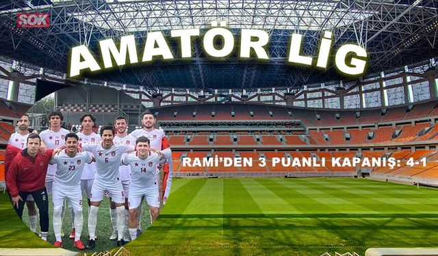 Rami’den 3 puanlı kapanış: 4-1