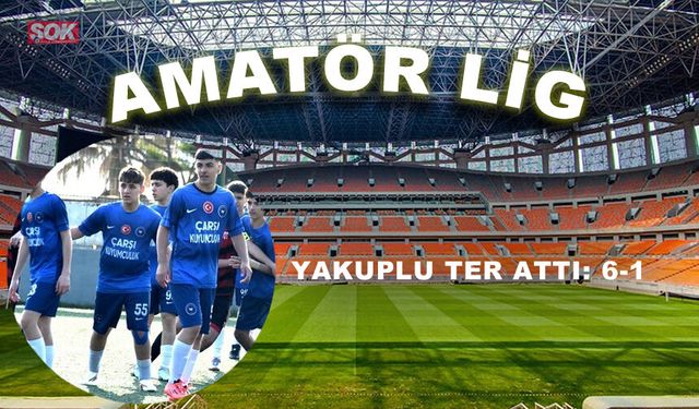 Yakuplu ter attı: 6-1