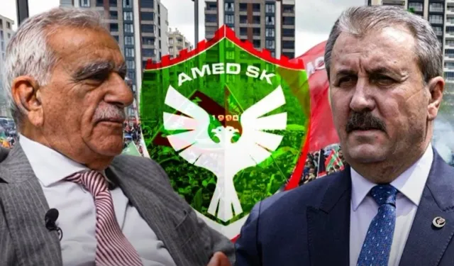Amedspor kutlamasında 'Kürdistan' çıkışı! Mustafa Destici’den Ahmet Türk’e sert tepki