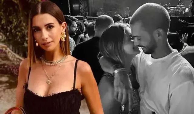 Buse Terim'in sevgilisi kameradan böyle kaçtı! Kanye West konserinde olay paylaşım