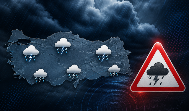 Yarın 81 ilde sağanak var! Meteoroloji’den peş peşe uyarı