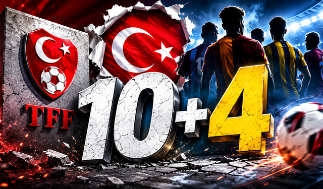 Süper Lig’de kriz çıkaracak karar: 10+4 resmen yürürlükte