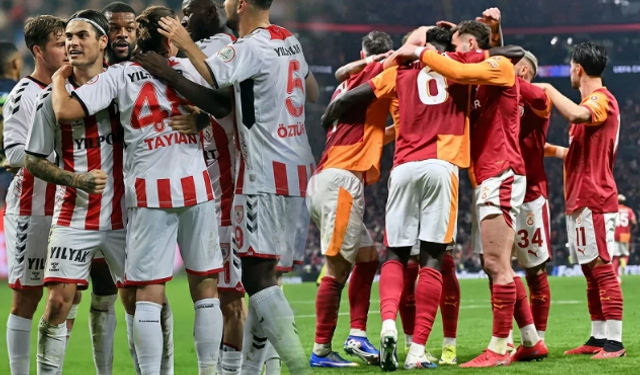 Samsunspor-Galatasaray maçında ilk 11'ler belli oldu