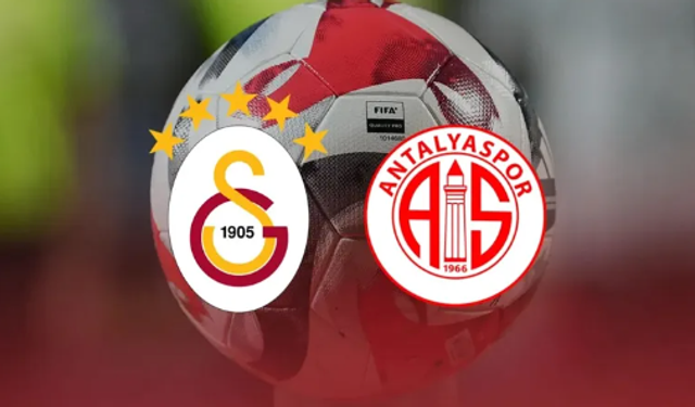Galatasaray–Antalyaspor maçında ilk 11’ler açıklandı