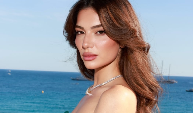 Doğum sonrası Cannes çıkarması! Melisa Aslı Pamuk rüzgar gibi esti