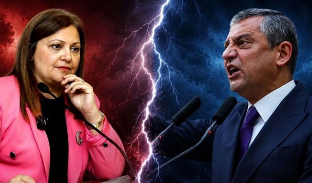 Özgür Özel kontrolü kaybetti: Burcu Köksal tepkisinde masayı yumrukladı!