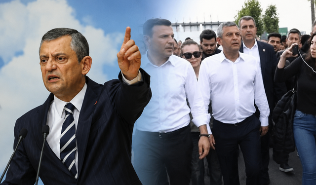Özgür Özel Meclis’e yürüyor! Polis müdahalesi ile karşılaştı