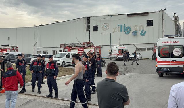 Sakarya OSB’de büyük patlama! 1’i ağır 8 yaralı
