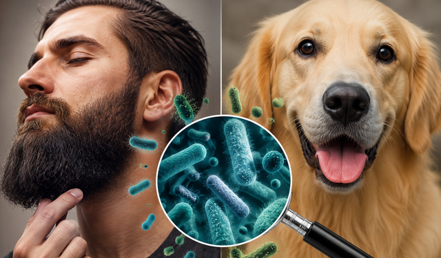 Köpekler erkeklerden temiz çıktı: Bilim insanlarına göre sakallar bakteri yuvası