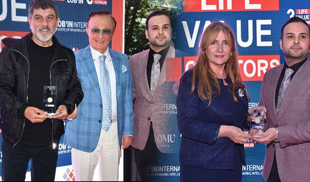 İş,Siyaset ve Sanat dünyası 'Hayata Değer Katanlar' zirvesinde buluştu