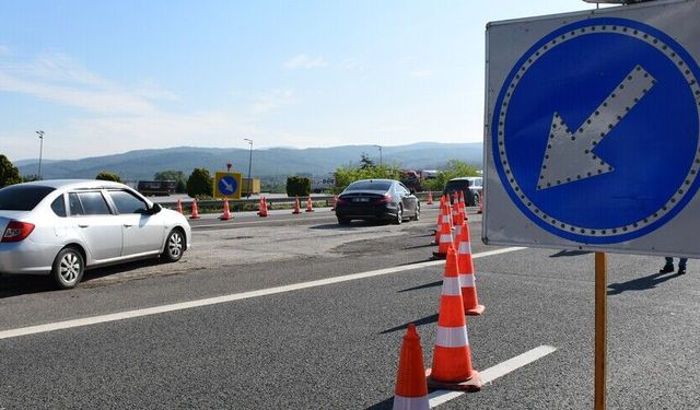 Anadolu Otoyolu Kocaeli bölümünde Ankara yönü üstyapı çalışması sebebiyle trafiğe kapatılacak