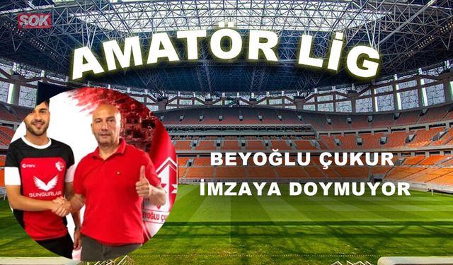 Beyoğlu Çukur imzaya doymuyor