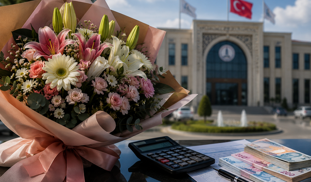 Bir buket çiçek, 10 bin TL! AK Partili belediyenin harcaması tepki çekti