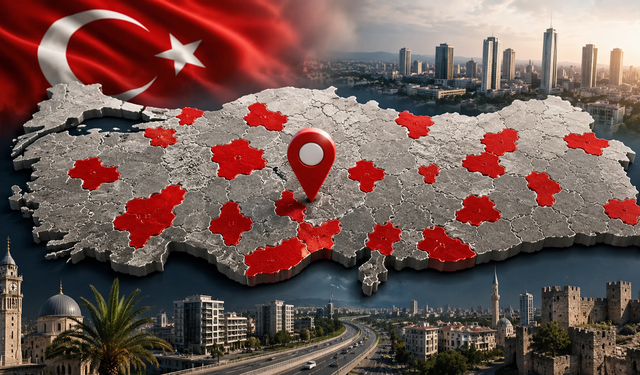 Türkiye'nin haritası değişiyor! 25 ilçe il oluyor, il sayısı 106'ya çıkabilir