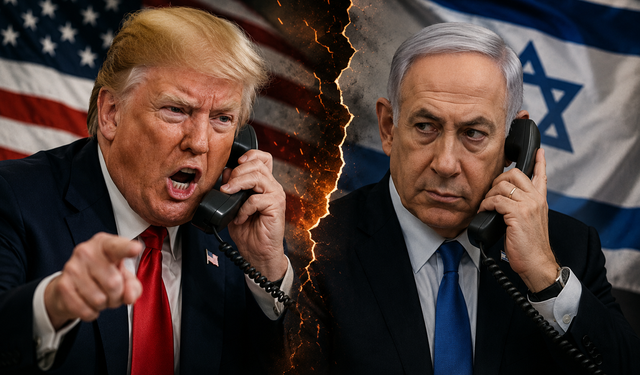 Trump telefonda çileden çıktı Netanyahu'ya fırça attı: ‘Kahrolası deli’
