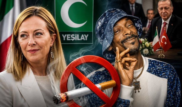 Tamam da Yeşilay ne alaka? Meloni, sigara, Erdoğan ve Snoop Dogg aynı klipte
