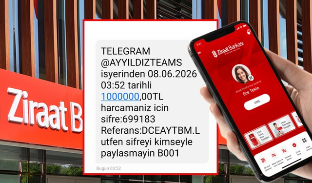 Telegram Ayyıldız Teams Ziraat Bankası mesajı neden geldi? Telegram Ayyıldız Teams Ziraat Bankası mesajı gerçek mi?
