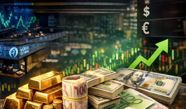 Piyasalarda haftalık fırtına: Altın çakıldı, borsa ve dolar yükselişte!