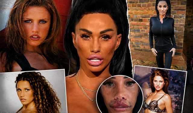 Neydi ne oldu... Bir dönemin hayallerini süsleyen model Katie Price tanınmaz halde!
