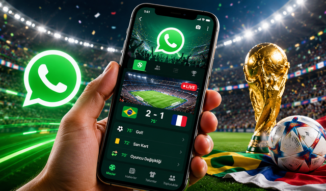 WhatsApp futbola el attı! 2026 FIFA Dünya Kupası maçları uygulamada olacak!