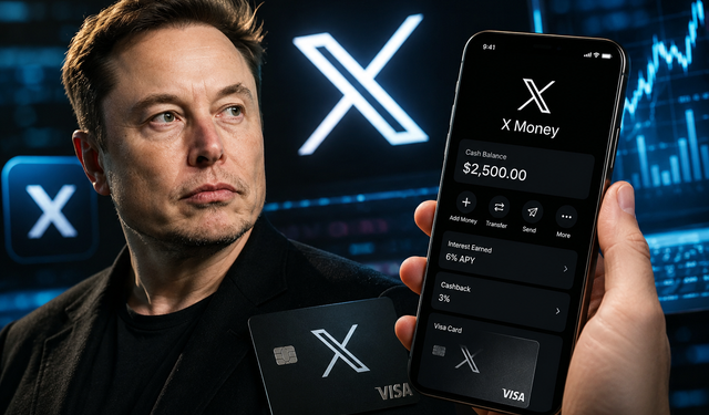 Elon Musk bankacılığa girdi! X artık sadece sosyal medya değil!