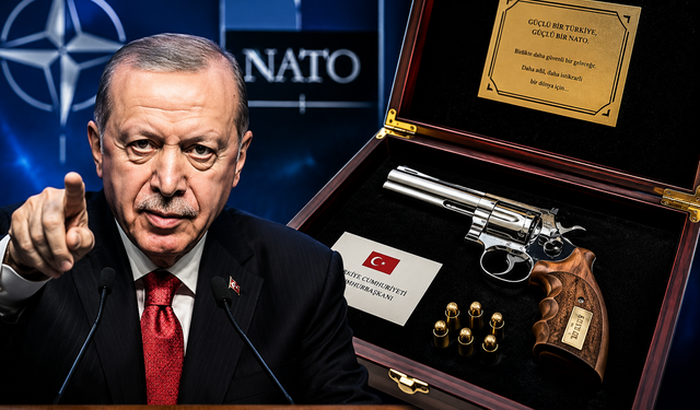 Erdoğan'ın NATO hediyesi dünya gündeminde! Psikologdan dikkat çeken 'tabanca' analizi