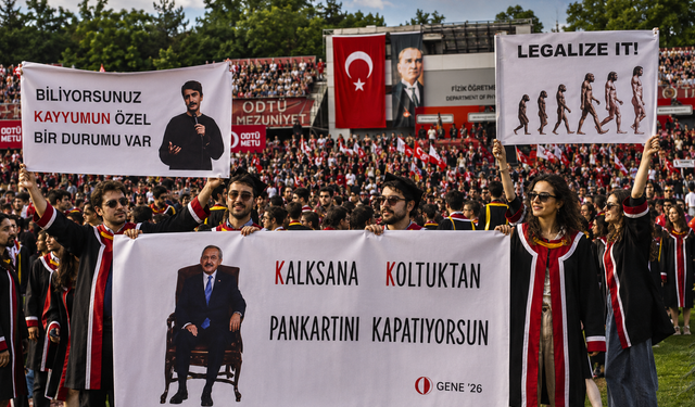 ODTÜ'de bu yıl adres değişti! Pankartların hedefinde iktidar değil Kılıçdaroğlu vardı