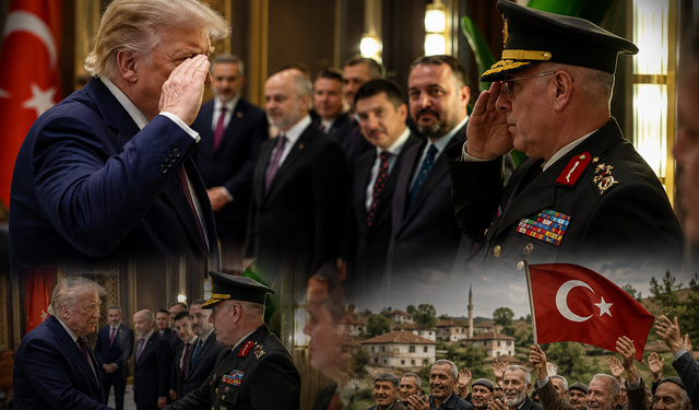 Trump'ın selamı köyü ayağa kaldırdı! Korgeneral için gurur mesajları yağdı