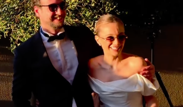 Damla Sönmez evlendi! Düğünden ilk görüntüler ortaya çıktı