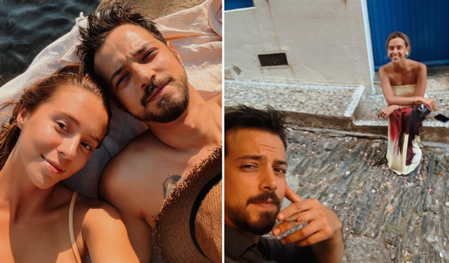 Mert Yazıcıoğlu aşk sarhoşu... Sevgilisiyle İspanya kareleri gündem oldu