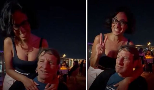 26 yaş farka rağmen mutlular! Kaya Çilingiroğlu ve Aslım Kan aşk sarhoşu