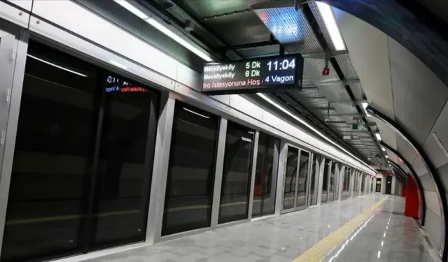 M7 metro hattı ne zaman açılacak? İstanbul M7 Yıldız - Mahmutbey Metro Hattı, Mecidiyeköy İstasyonu açılış tarihi