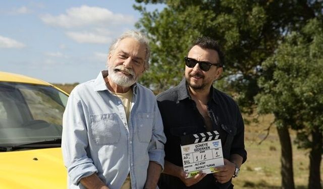 Haluk Bilginer ile Ali Atay'ı buluşturan 'Güneye Giderken' için kameralar çalıştı