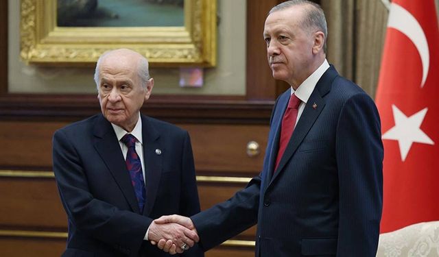 Cumhurbaşkanı Erdoğan, MHP lideri Devlet Bahçeli ile görüştü!