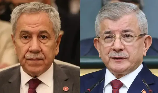 Bülent Arınç'tan Davutoğlu'na mesaj! 'AK Parti'de kalmalıydınız'