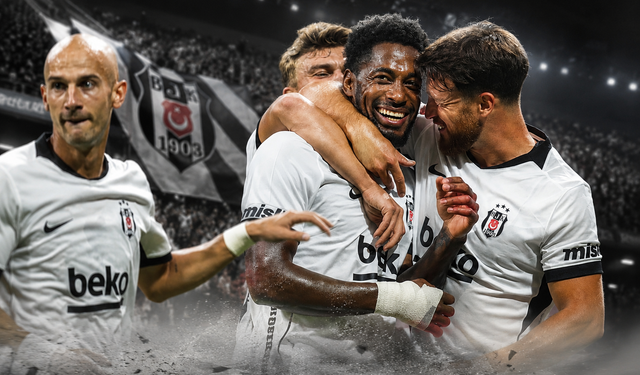 Beşiktaş Avrupa'da durdurulamıyor! Kauno Zalgiris'e 3 gol, 6'da 6