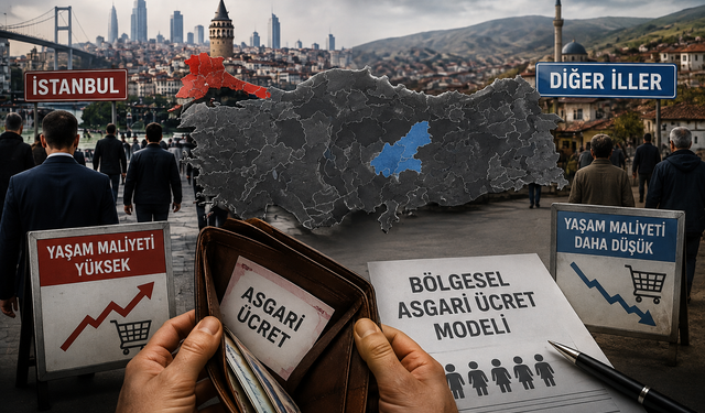 Asgari ücrette yeni dönem iddiası! İstanbul’da başka, diğer illerde başka maaş mı?