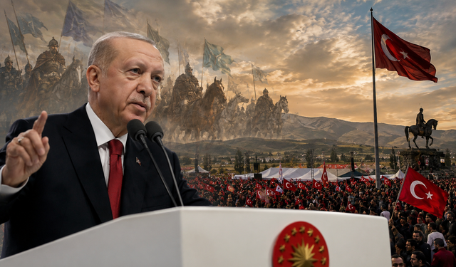 Erdoğan Malazgirt’ten ilan etti: 'Atımızın kuyruğunu bağladık, geri dönmeyeceğiz'